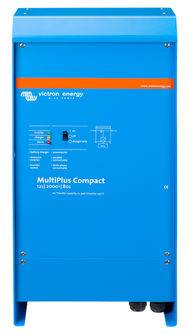 MultiPlus C 12/2000/80-30 230Vac inverter/charger