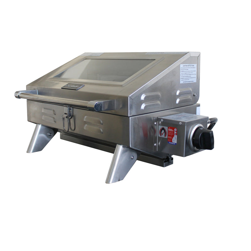 Load image into Gallery viewer, Kiwi Sizzler Gas BBQ - Window Top 316S/S with Flame Guard
