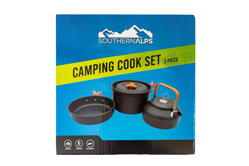 Load image into Gallery viewer, Camping Cook Set - 3pce
