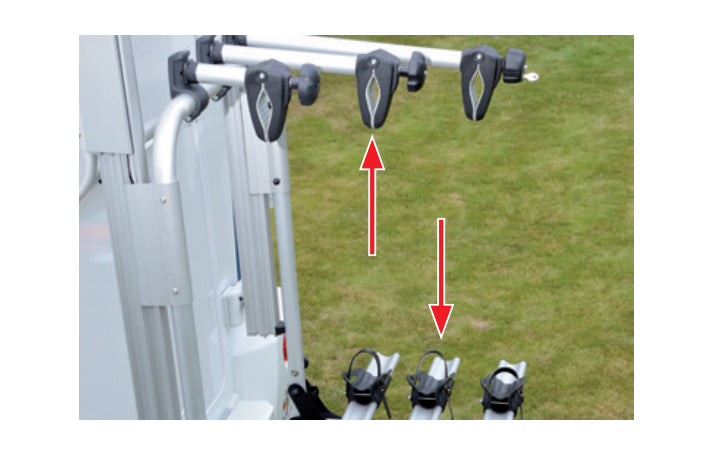 Load image into Gallery viewer, Bike Lift Rail Kit for 3rd Bike
