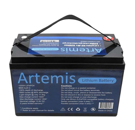 Artemis Standard Lithium Battery 12V/300AH