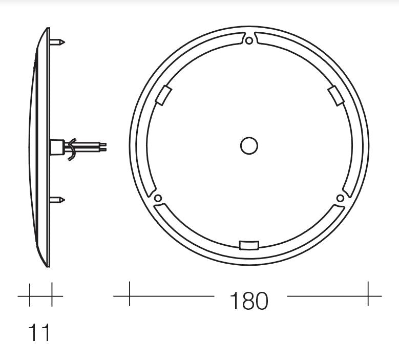 Load image into Gallery viewer, LAMP INTERIOR LED 9-33V 180MM TOUCH
