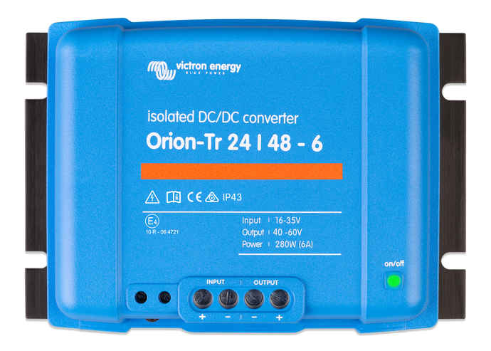 Orion-Tr Isolated 24/48-6A (280W) Converter