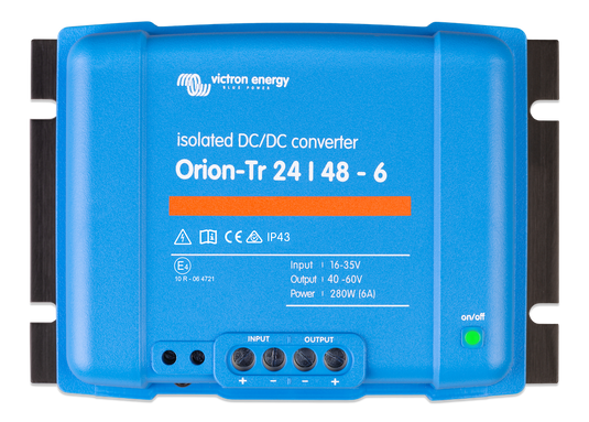 Orion-Tr Isolated 24/48-6A (280W) Converter