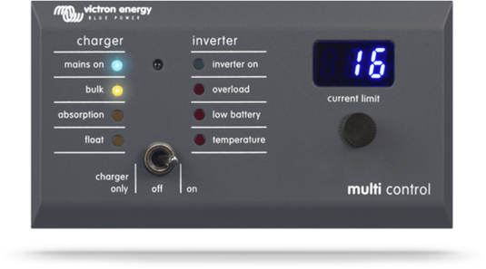 Remote Panel Victron Digital Multi Control 200/200A GX (90deg RJ45)