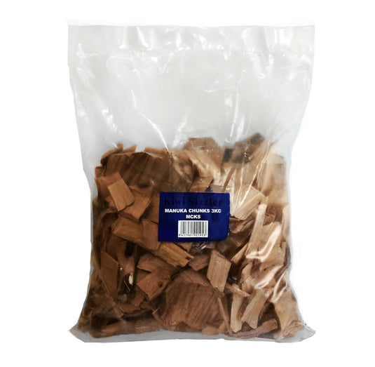 Kiwi Sizzler Manuka Chunks - Approx. 3kg