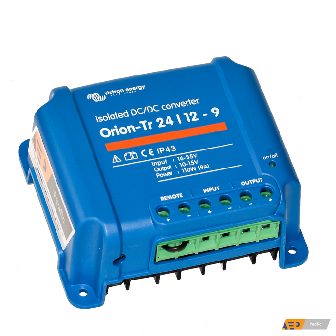 Orion-Tr Isolated 24/12-9 (110W) converter