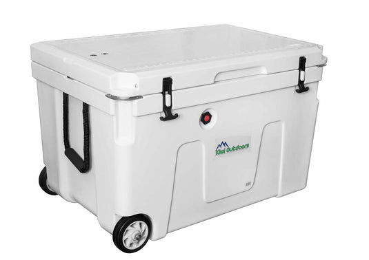 Southern Ocean 140L Cooler Bin With Wheels and Vent Valve