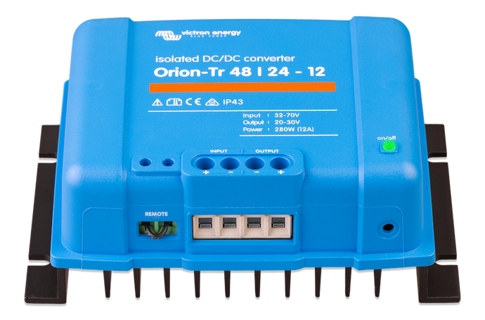 Orion-Tr Isolated 48/24-12A (280W) Converter