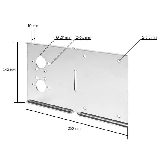 AUTOTERM MARINE 2D DIESEL HEATER 12V RV SINGLE OUTLET KIT