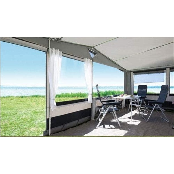 Load image into Gallery viewer, INACA SANDS 250 COAL AWNING COMPLETE - 950CM
