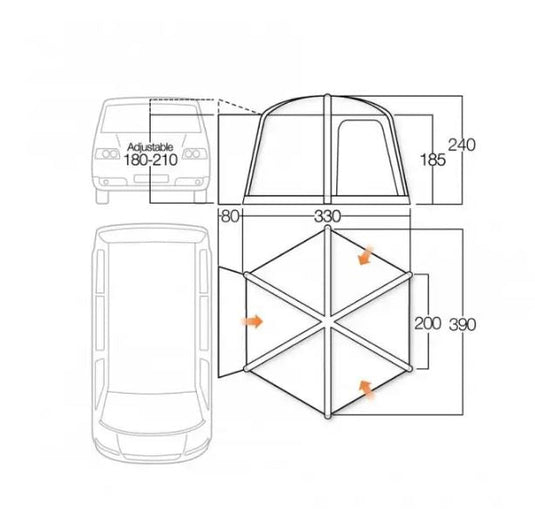 Airhub Hexaway II Low