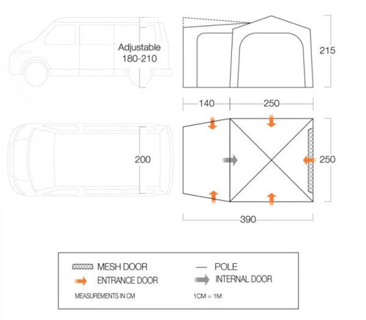 Tailgate Hub Low