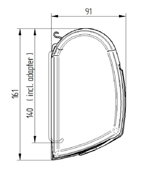 Load image into Gallery viewer, 5200 Series Awning 4.5m Long x 2.5m Reach Mystic Grey
