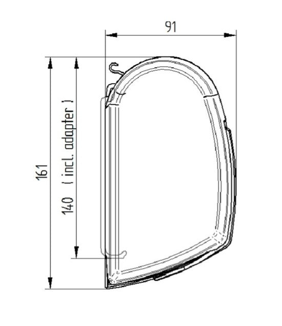 Load image into Gallery viewer, Thule 5200 Awning 4.5m Long x 2.5m Reach Sapphire Blue
