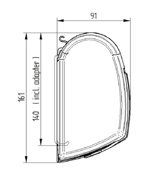 Load image into Gallery viewer, 5200 Series Awning 5m Long x 2.5m Reach Mystic Grey
