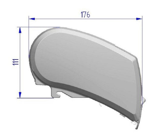 9200 Series 6.0 Awning Mystic Grey Fabric Anodised Box