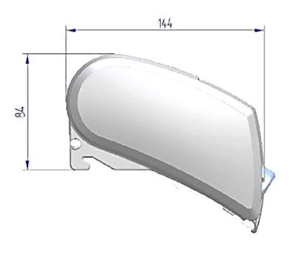 Load image into Gallery viewer, Thule 6300 White Roof Mount Awning 5.0m Mystic Grey
