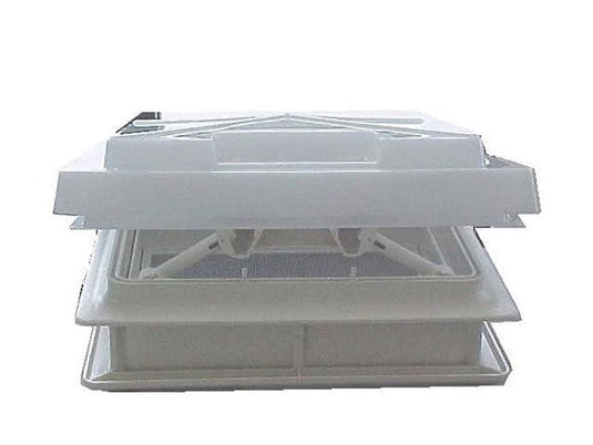 VENT 400mm x 400mm 4 Way(42-70mm Roof) Blind & Fly Comp Dome