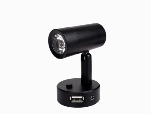 MiniTube D4 PowerLED 10-30V Black USB Light