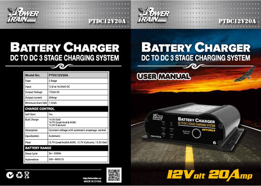 30 Amp 12V DC - DC Charger