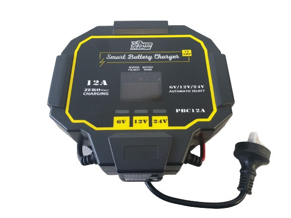 Load image into Gallery viewer, Power Train 6/12/24V 12Amp/7 Stage Battery Charger
