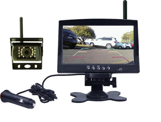 WIRELESS Reversing Camera set 7" Screen *Split Screen Displa