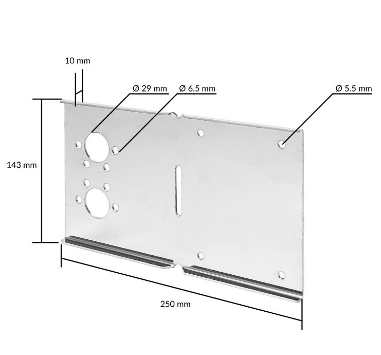 Load image into Gallery viewer, Autoterm Stainless Steel Bendable Mounting Brackets
