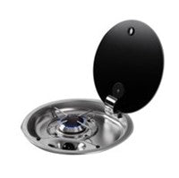 Load image into Gallery viewer, CAN Single Burner Gas Hob in S/S Base &amp; Glass Lid
