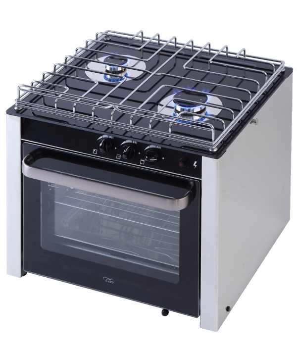 Load image into Gallery viewer, Can 2 Burner Hob With Oven Marine
