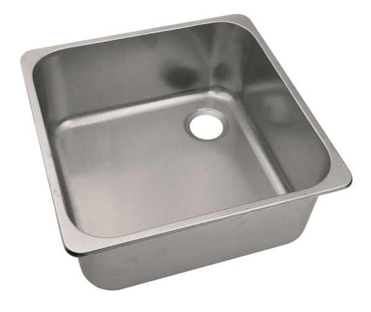 Can Square Matt Stainless Steel Sink 360 x 360 x 150