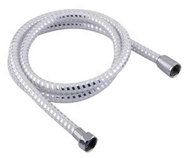 Flexible Shower Hose PVC/Chrome -  1.5M