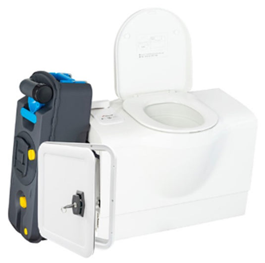 Freucamp Bench Cassette Toilet Right Hand - Incl Door