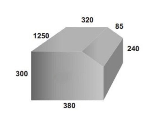 Water Tank - 124 Litre - 1360 x 510 x 200 (Refer Diagram)