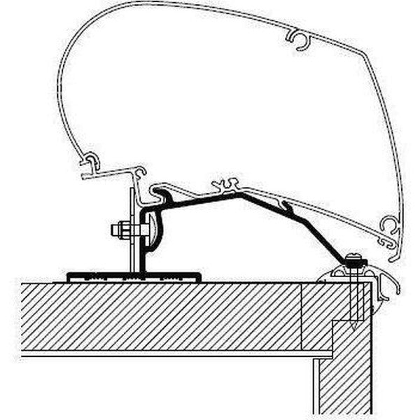 Dethleffs Bracket For Roof Mounted Awnings