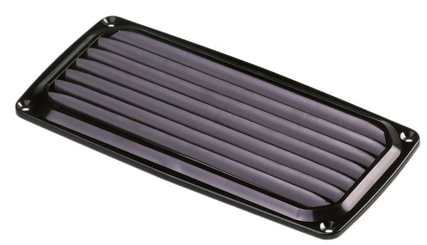 Load image into Gallery viewer, ABS Louvre Vent 201mm x 101mm Colour: Black
