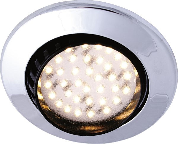 Comet 36SMD 12V Matt Silver With Switch Light