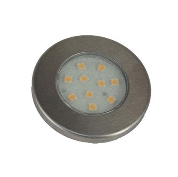 Flame 78 12SMD 8 - 30V Brushed Steel Light