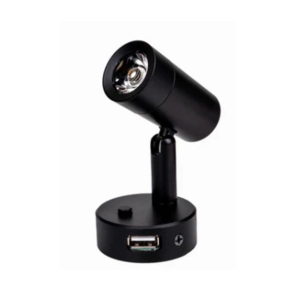 Load image into Gallery viewer, MiniTube D4 PowerLED 10-30V Black USB Light
