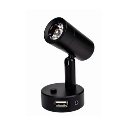 MiniTube D4 PowerLED 10-30V Black USB Light