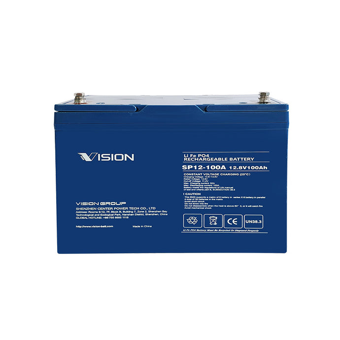 Vision LiFePO4 12V 100AH Lithium Battery