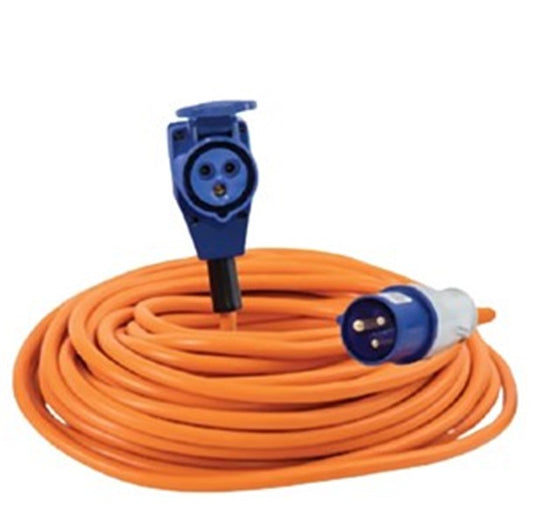 * Mains Lead 25M With Right Angle Connector