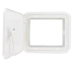 Cable Hatch White 194W x 165H