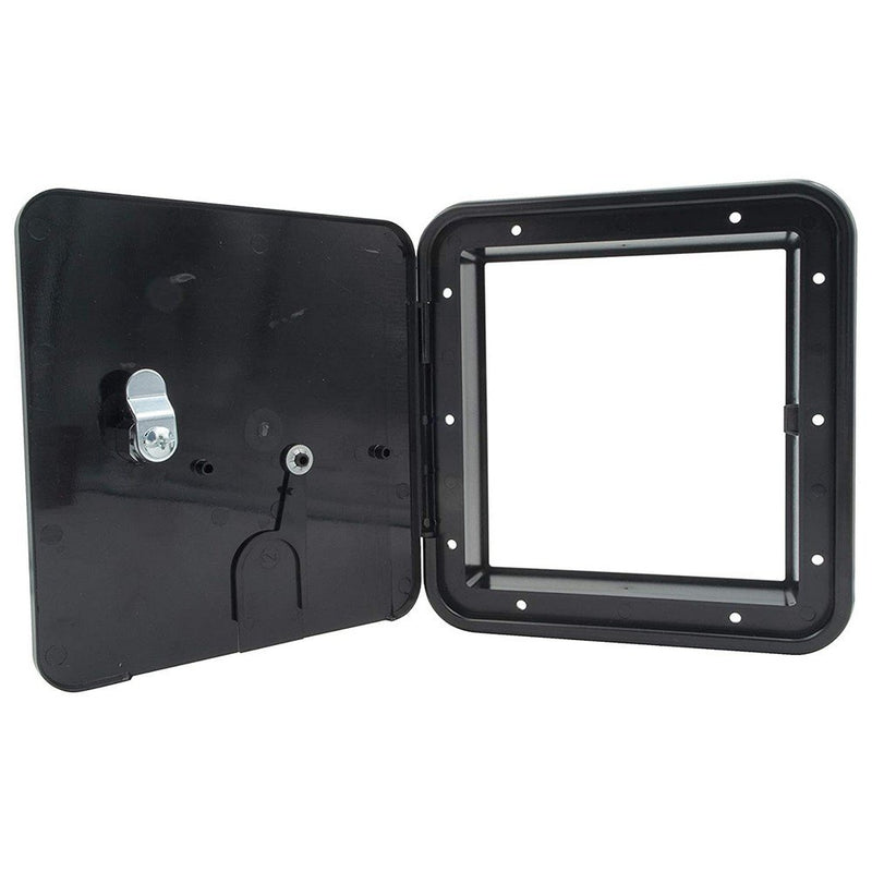 Load image into Gallery viewer, Cable Hatch Black 194W x 165H
