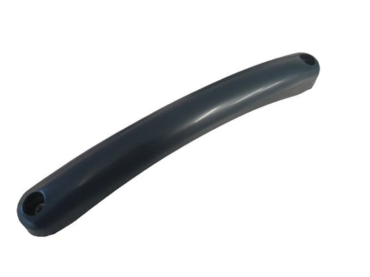 Grab Handle 220mm Holed Graphite w/ screw caps