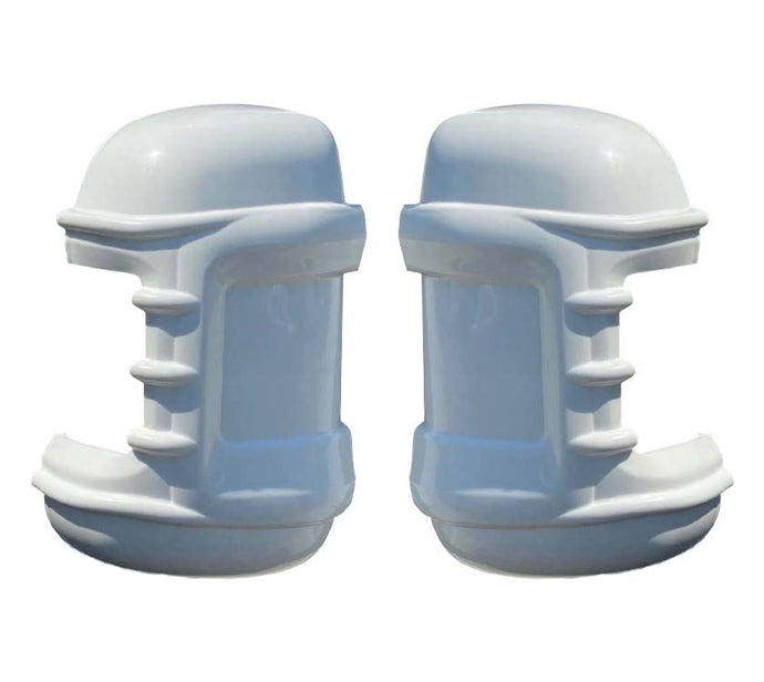 Mirror Protector (White) Long Arm (pair)