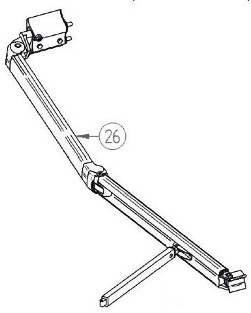 RH Spring Arm - 8000 Series