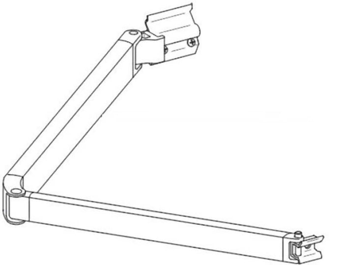 6002 RH Spring Arm >= 3.0Mtr